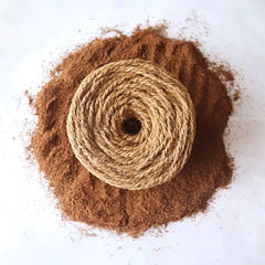 Rollo de cono plano de cuerda de fibra de coco 3.5mm de 100 metros
