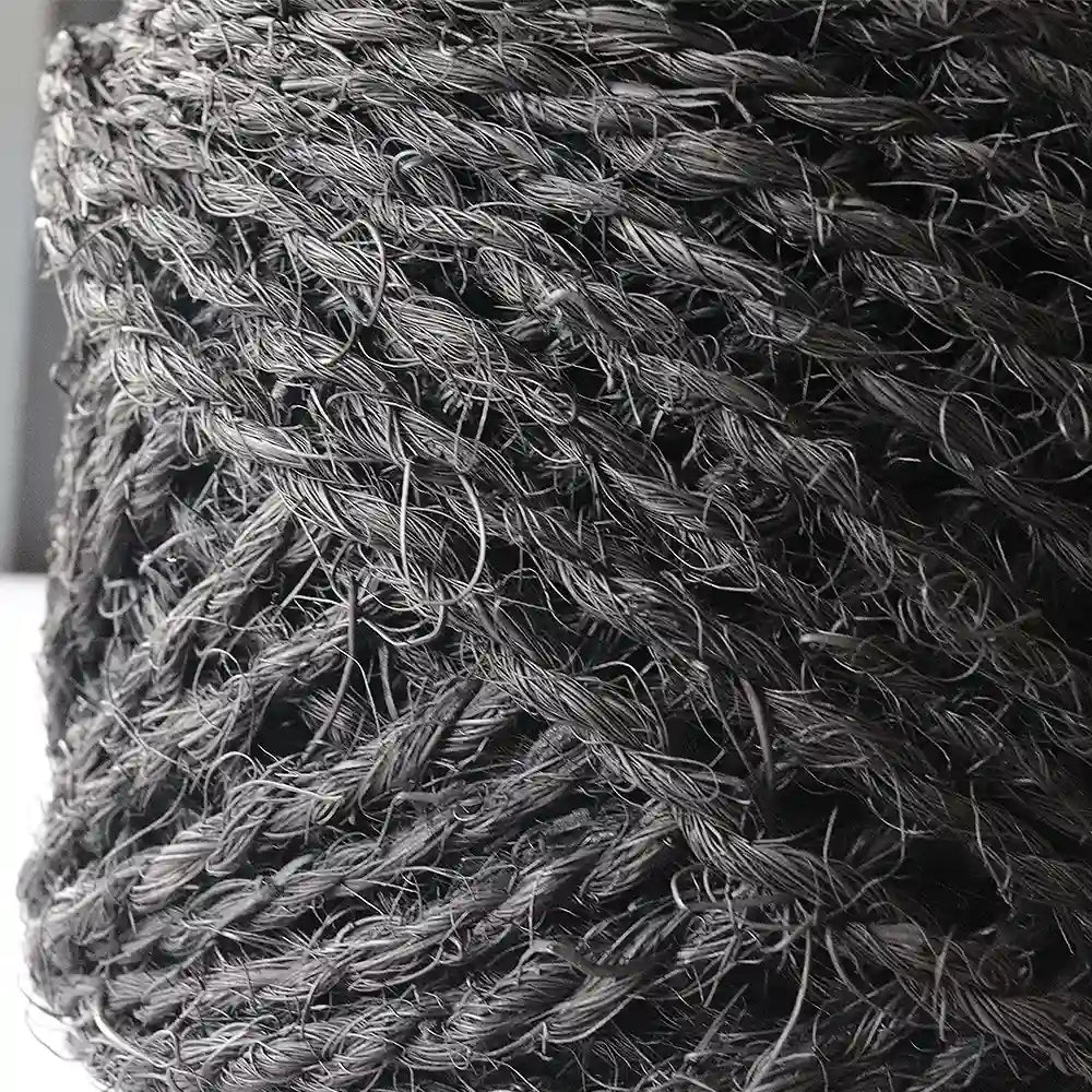 Cuerda se utiliza como soporte para proyectos de cultivo 100m Negro