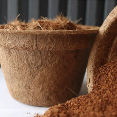 maceta de fibra de coco 2 litros