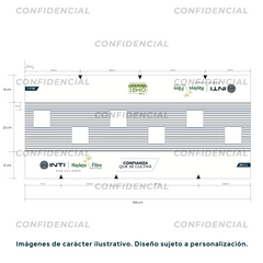 slab bolsa de cultivo de sustrato de coco 60-40