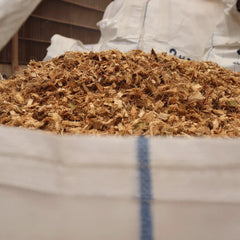 cortes de riba de chip de coco de media pulgada