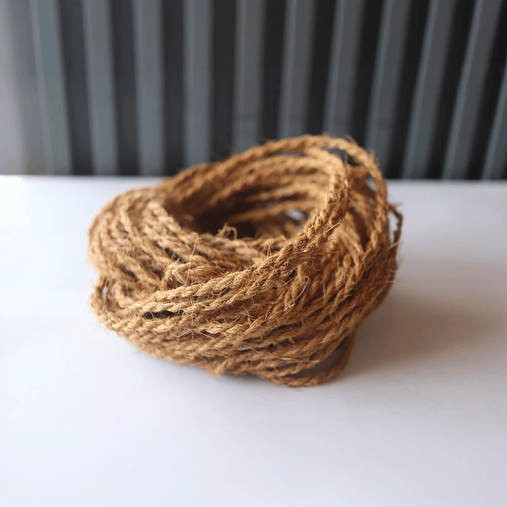 Rollo de cuerda natural de fibra de coco 40 metros