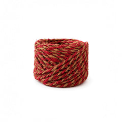 natural coir rope red