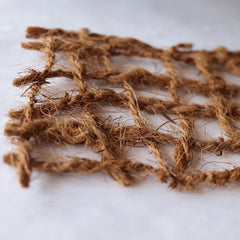 Malla biodegradable de fibra de coco