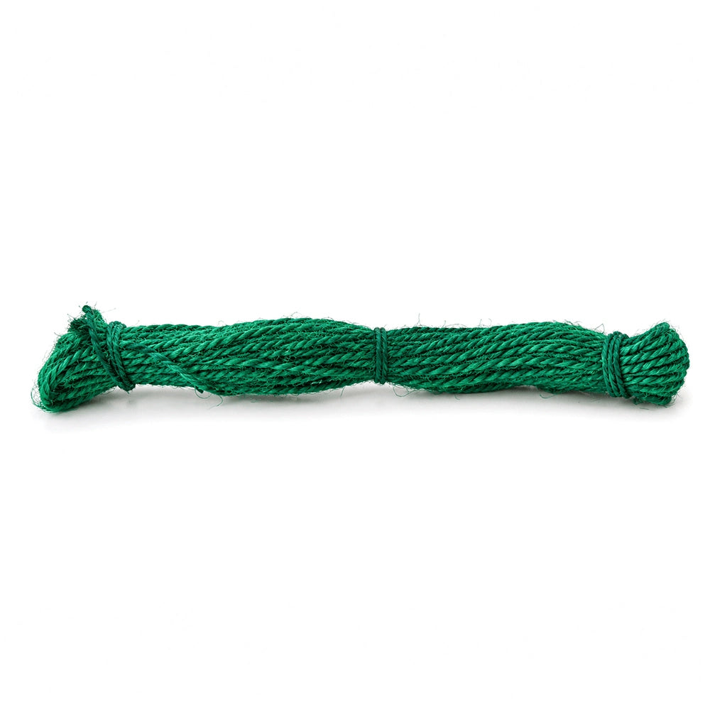 Lazo de fibra de coco verde