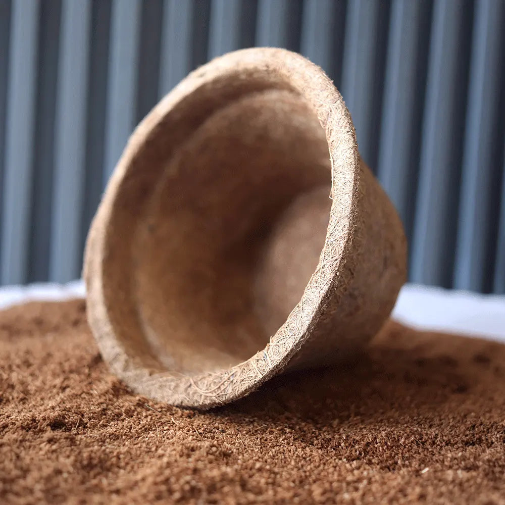 balde de fibra de coco