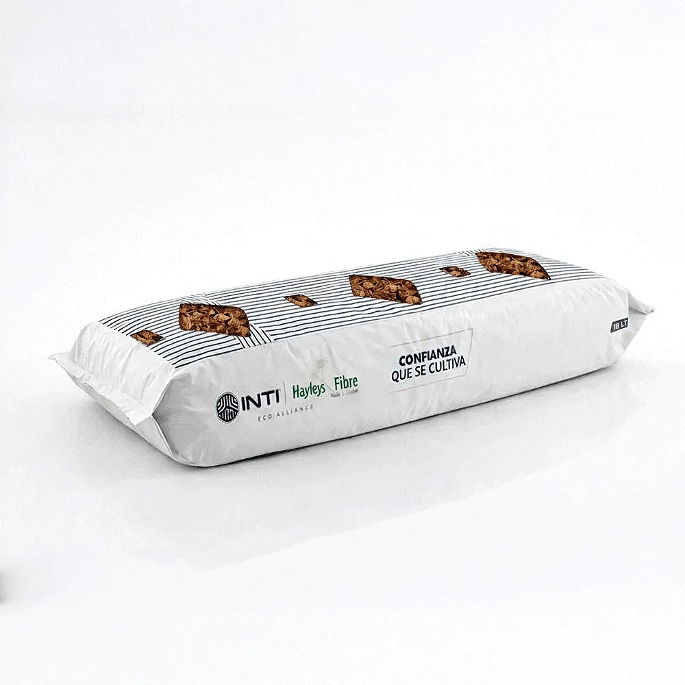 bolsa para cama de cultivo de sustrato de coco capacidad de 18 litros